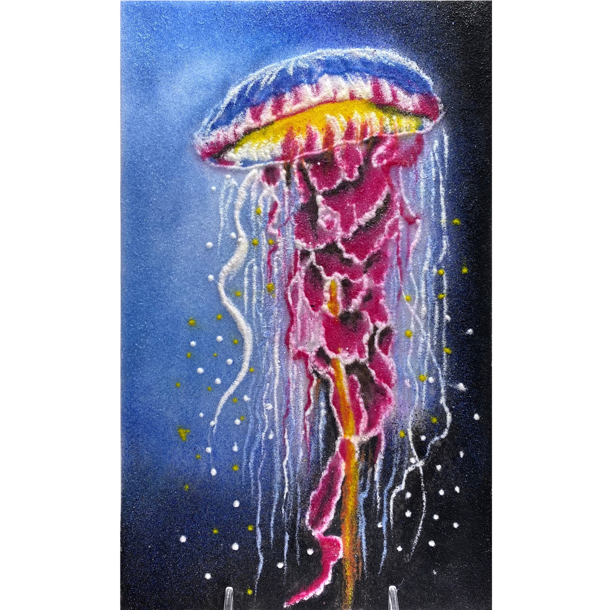 Gemstone Jellyfish Painting