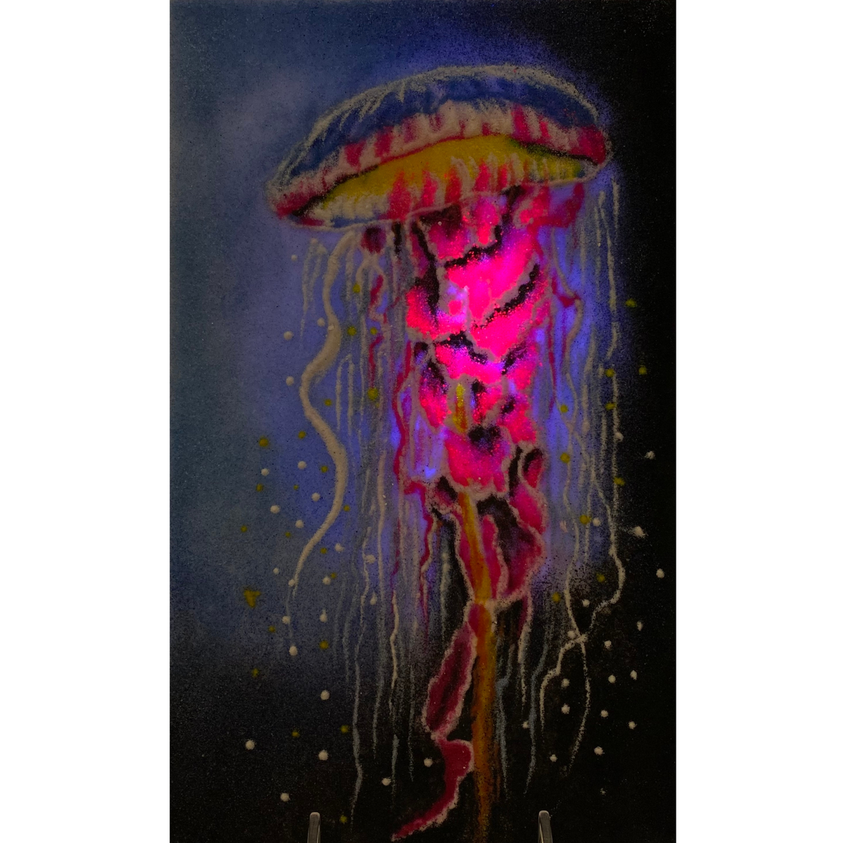 Gemstone Jellyfish Painting