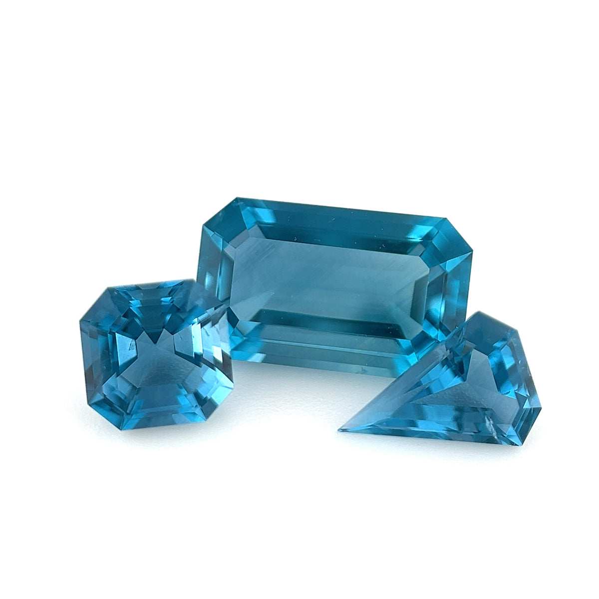 Set of Ocean Blue Fluorite - Nigeria