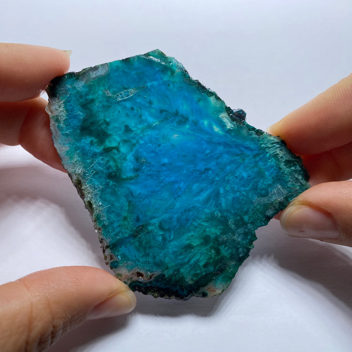 Gem Silica with Sagenite, Ray Mine Arizona