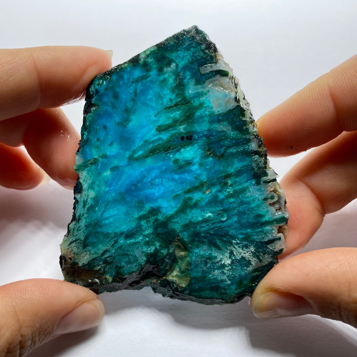 Gem Silica with Sagenite, Ray Mine Arizona