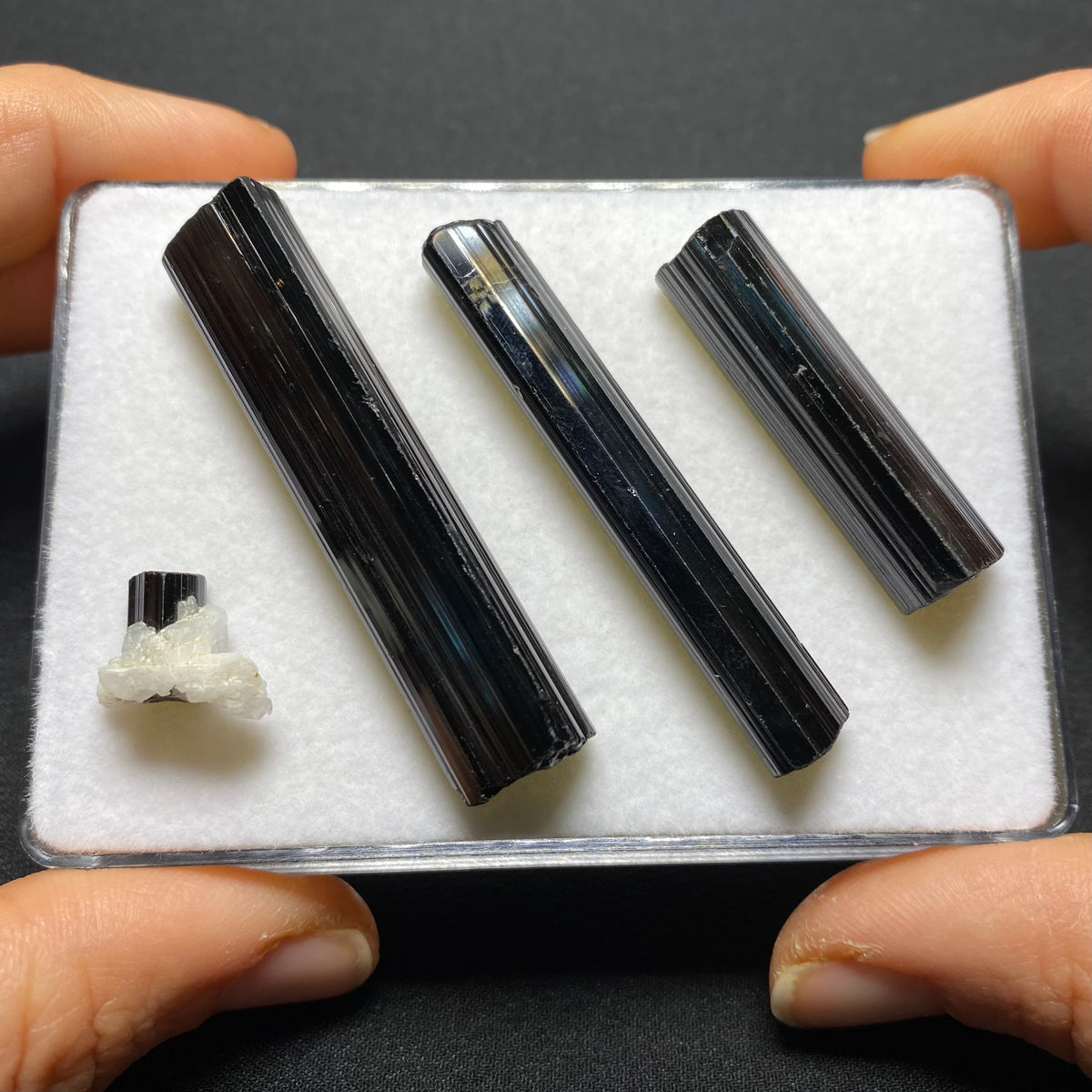 Black Tourmaline Crystals