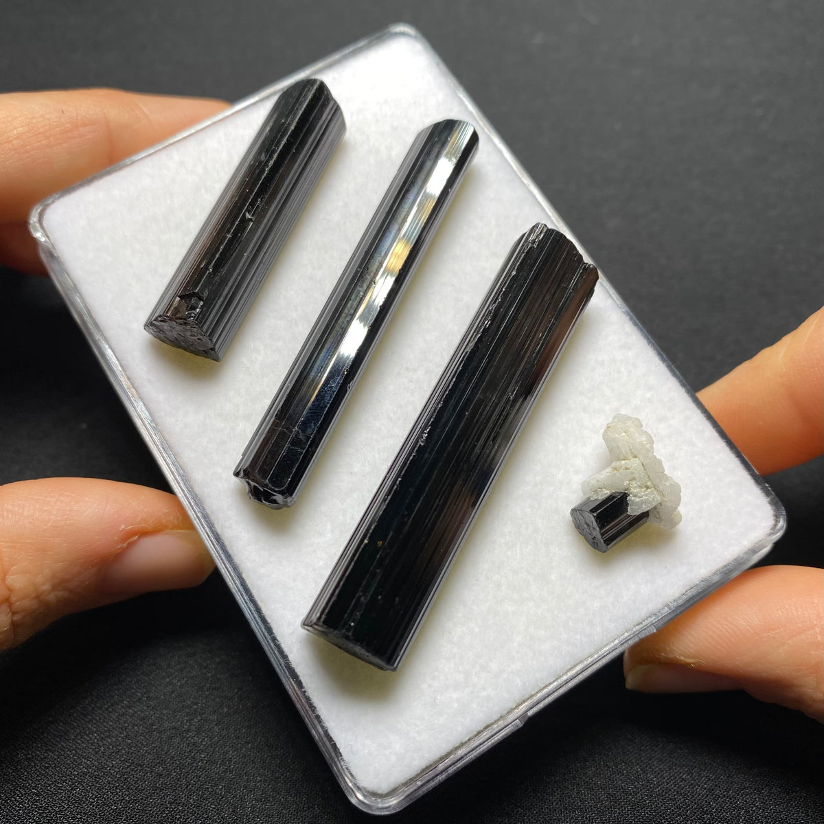 Black Tourmaline Crystals