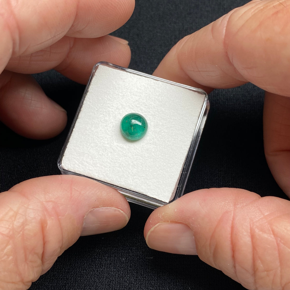 Brazilian  Emerald Cabochon