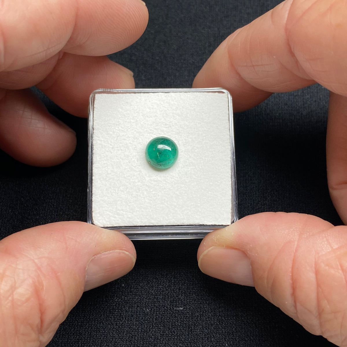 Brazilian  Emerald Cabochon
