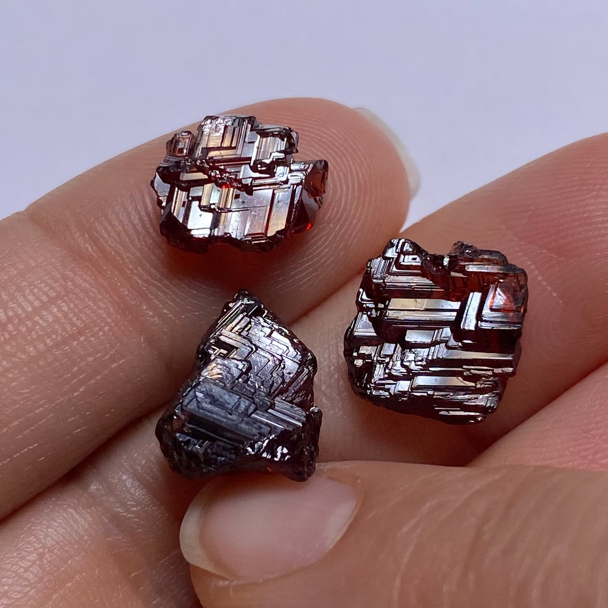 Etched Spessartite Garnet