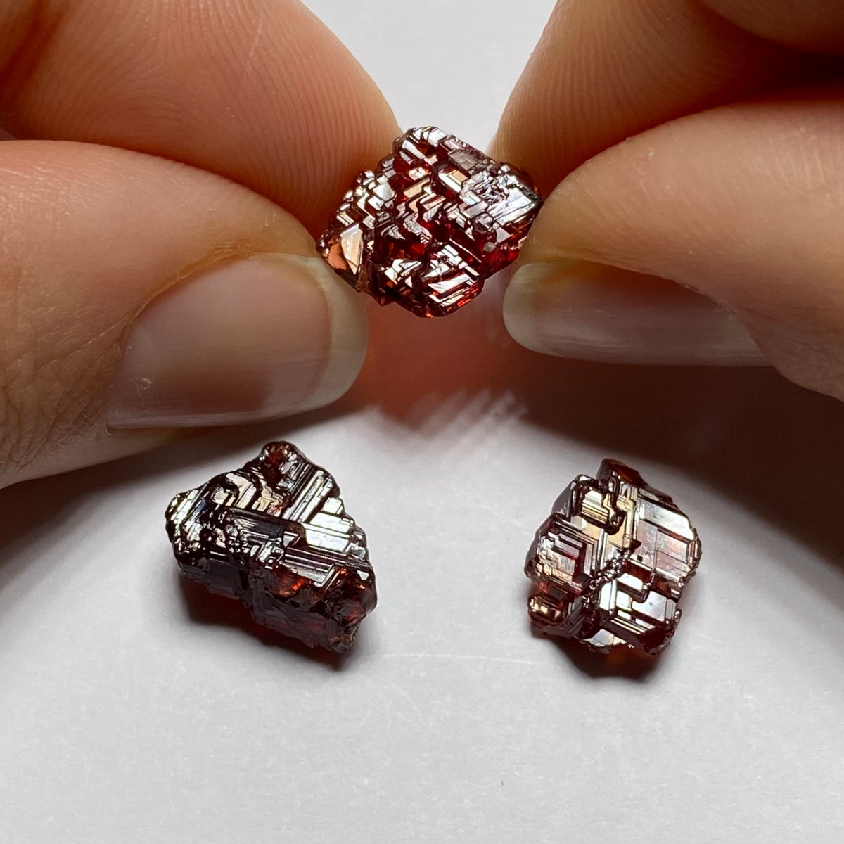 Etched Spessartite Garnet