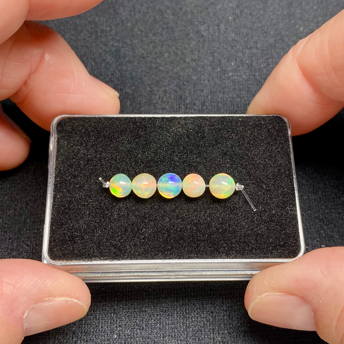 5 mm Welo Opal Beads (Set of 5)