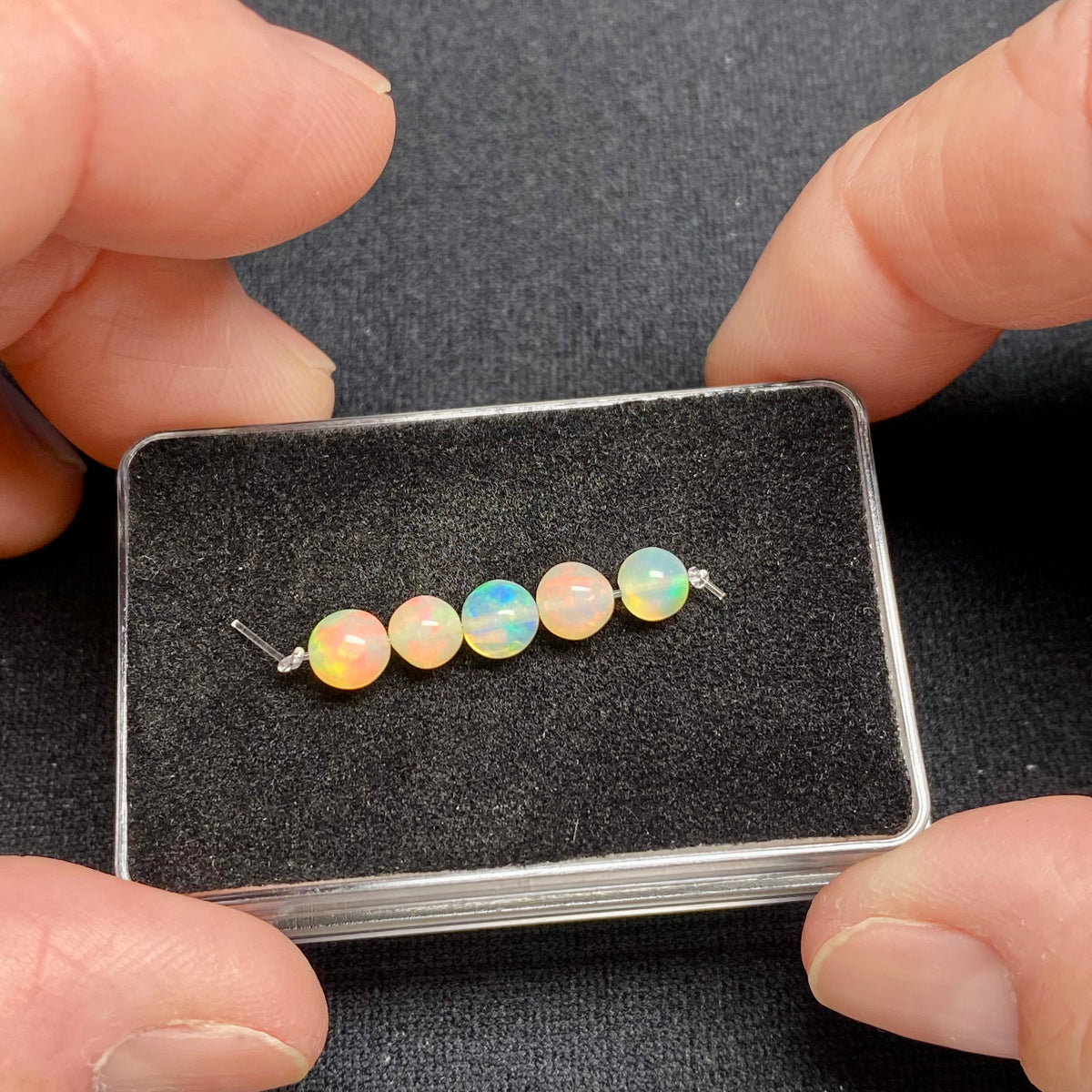 5 mm Welo Opal Beads (Set of 5)