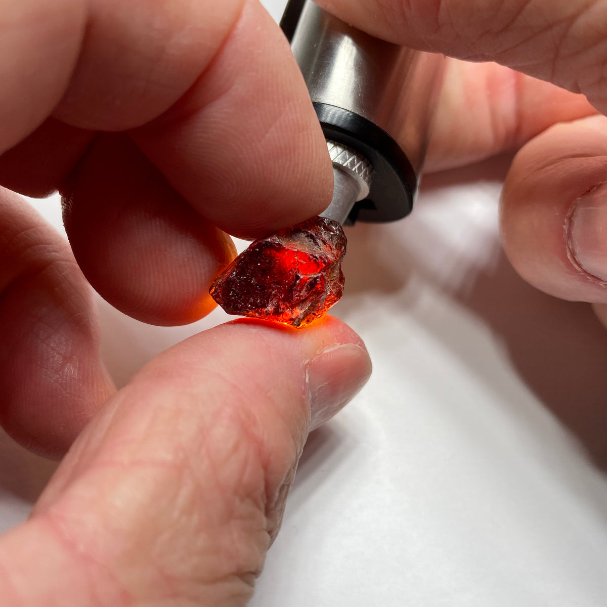 Red Zircon - Tanzania