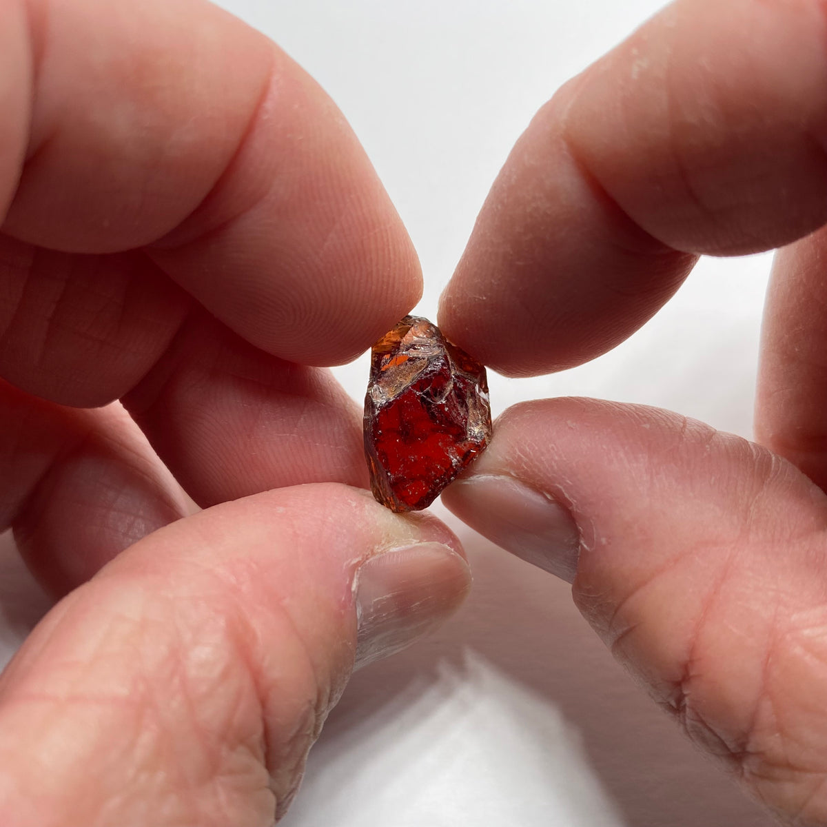 Red Zircon - Tanzania