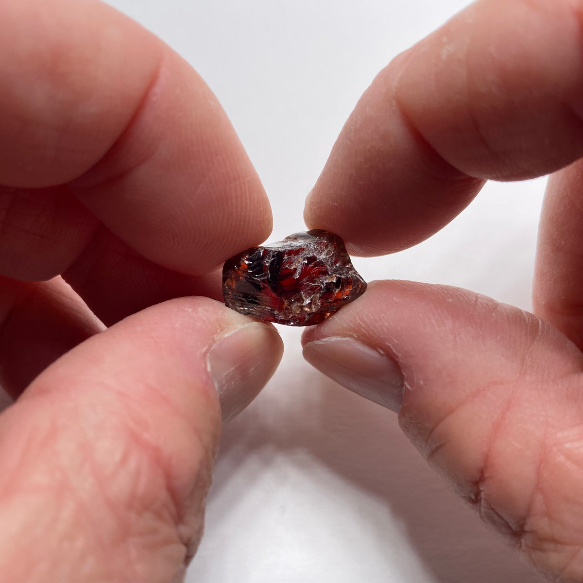 Red Zircon - Tanzania