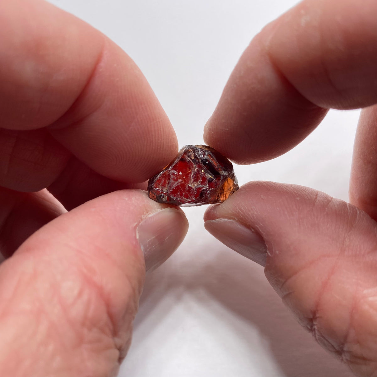 Red Zircon - Tanzania