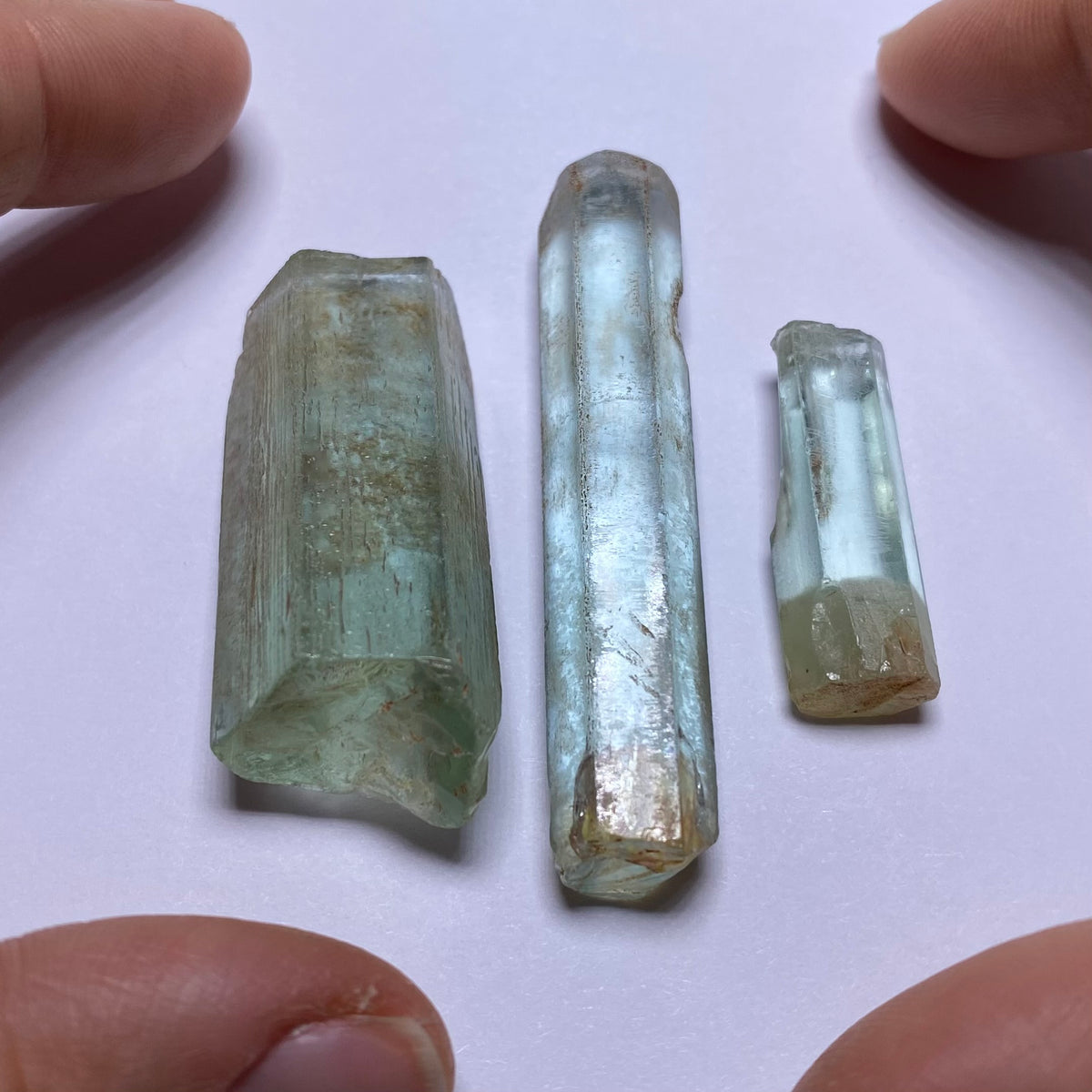 Unheated Aquamarine - Songea, Tanzania