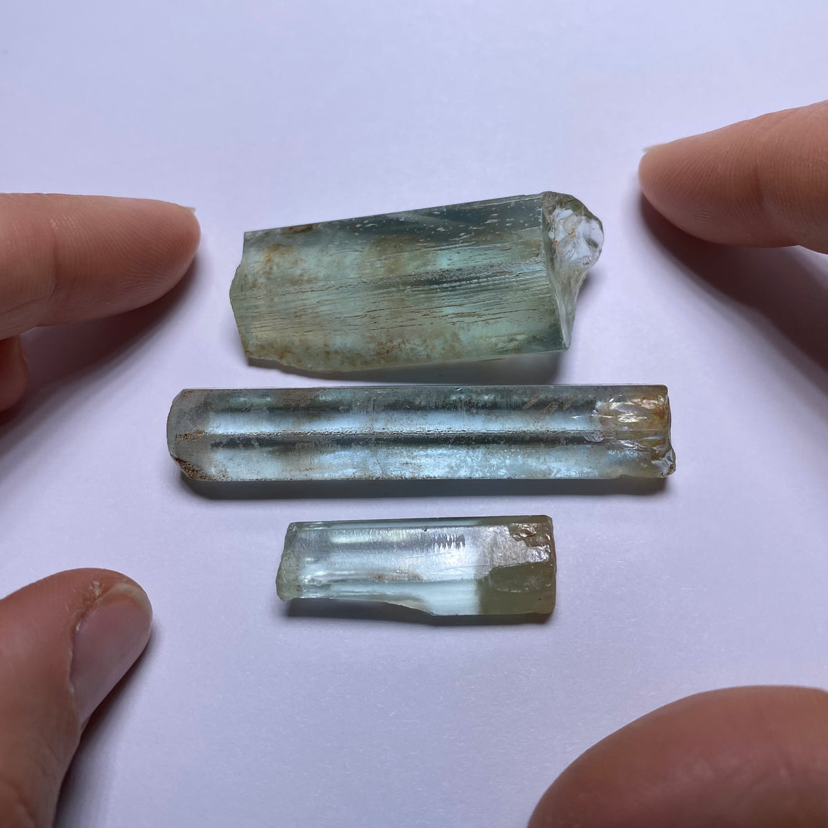 Unheated Aquamarine - Songea, Tanzania