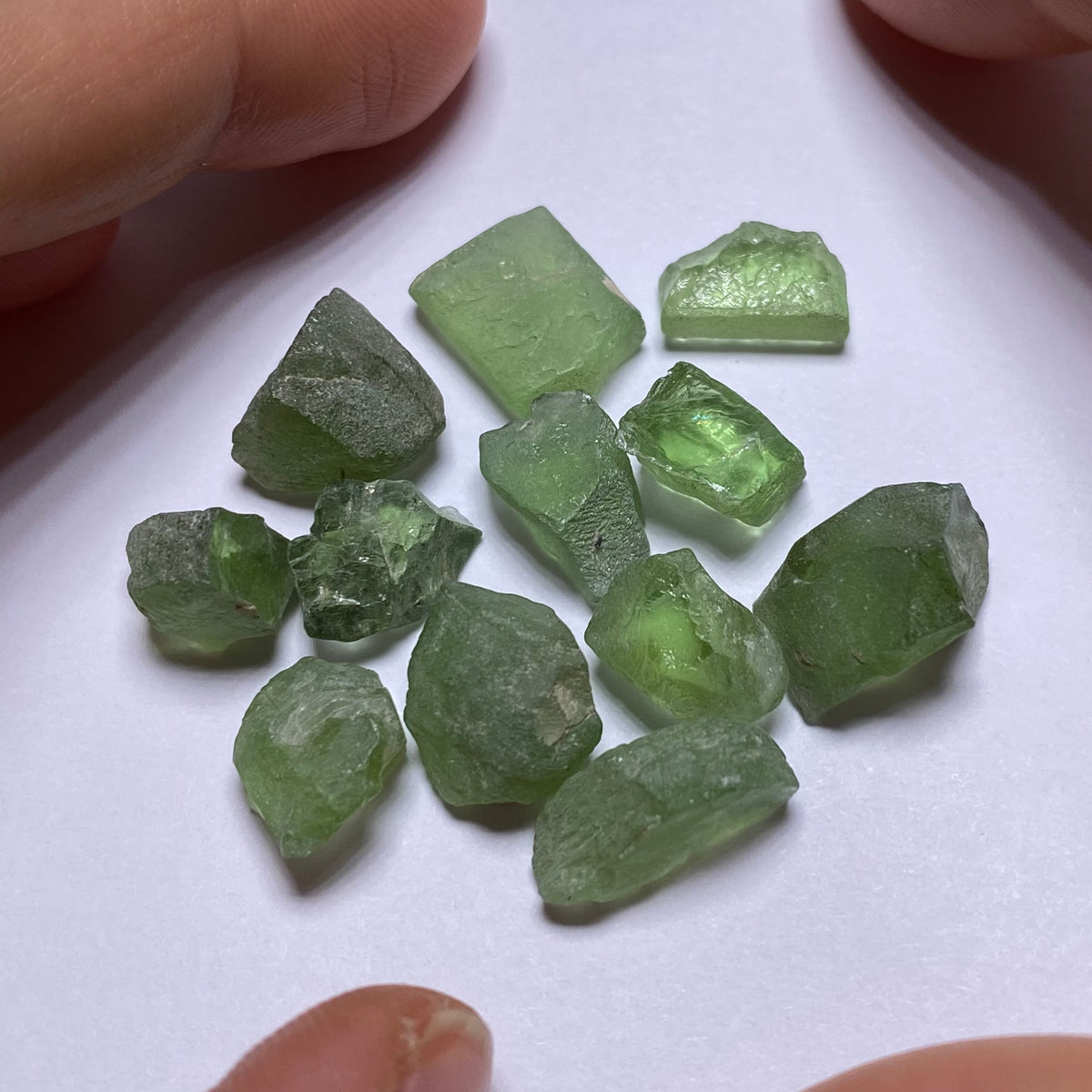 Peridot - Mogok, Burma