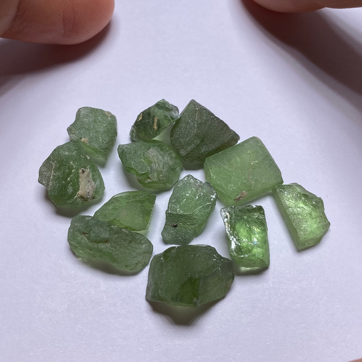 Peridot - Mogok, Burma