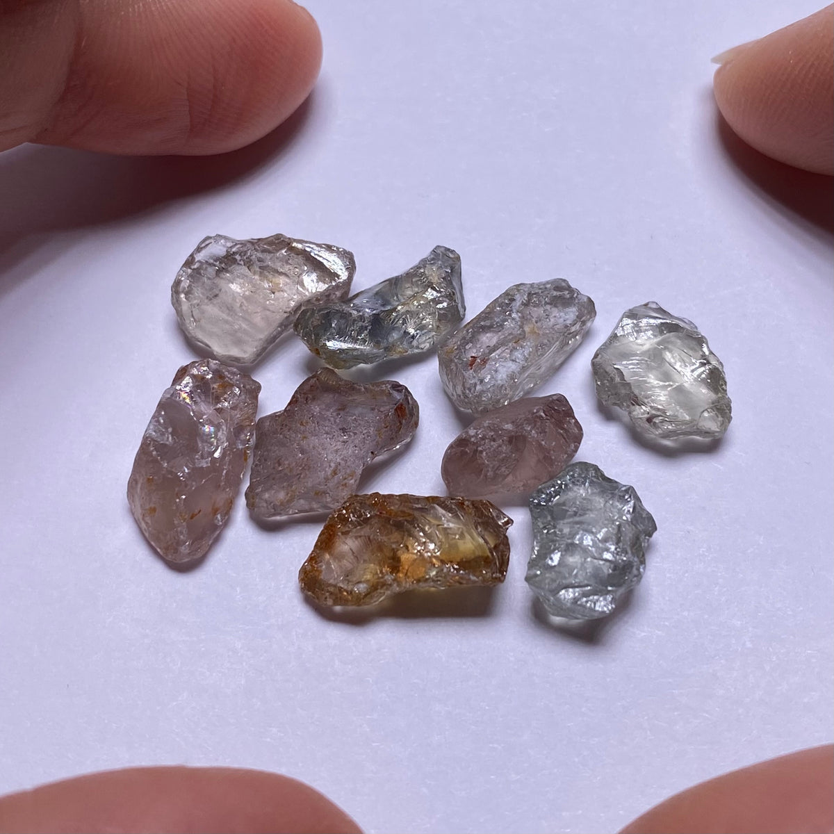 Umba Sapphires Unheated - Tanzania
