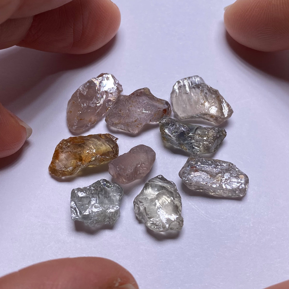 Umba Sapphires Unheated - Tanzania