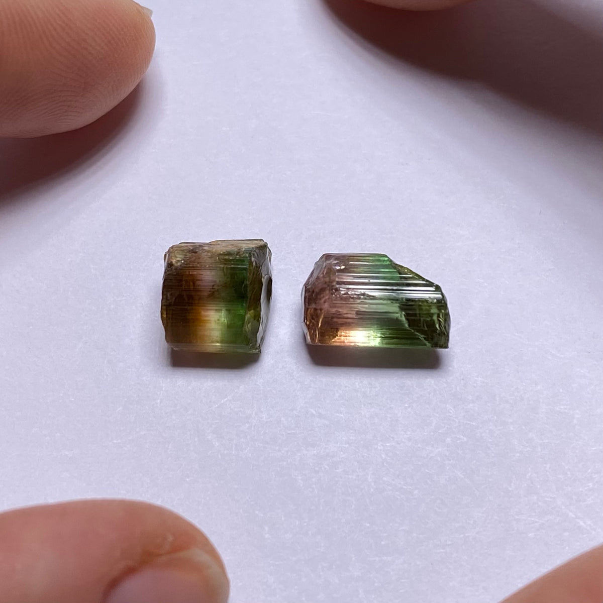 Bi-Color Tourmaline - Rubaya, DRC