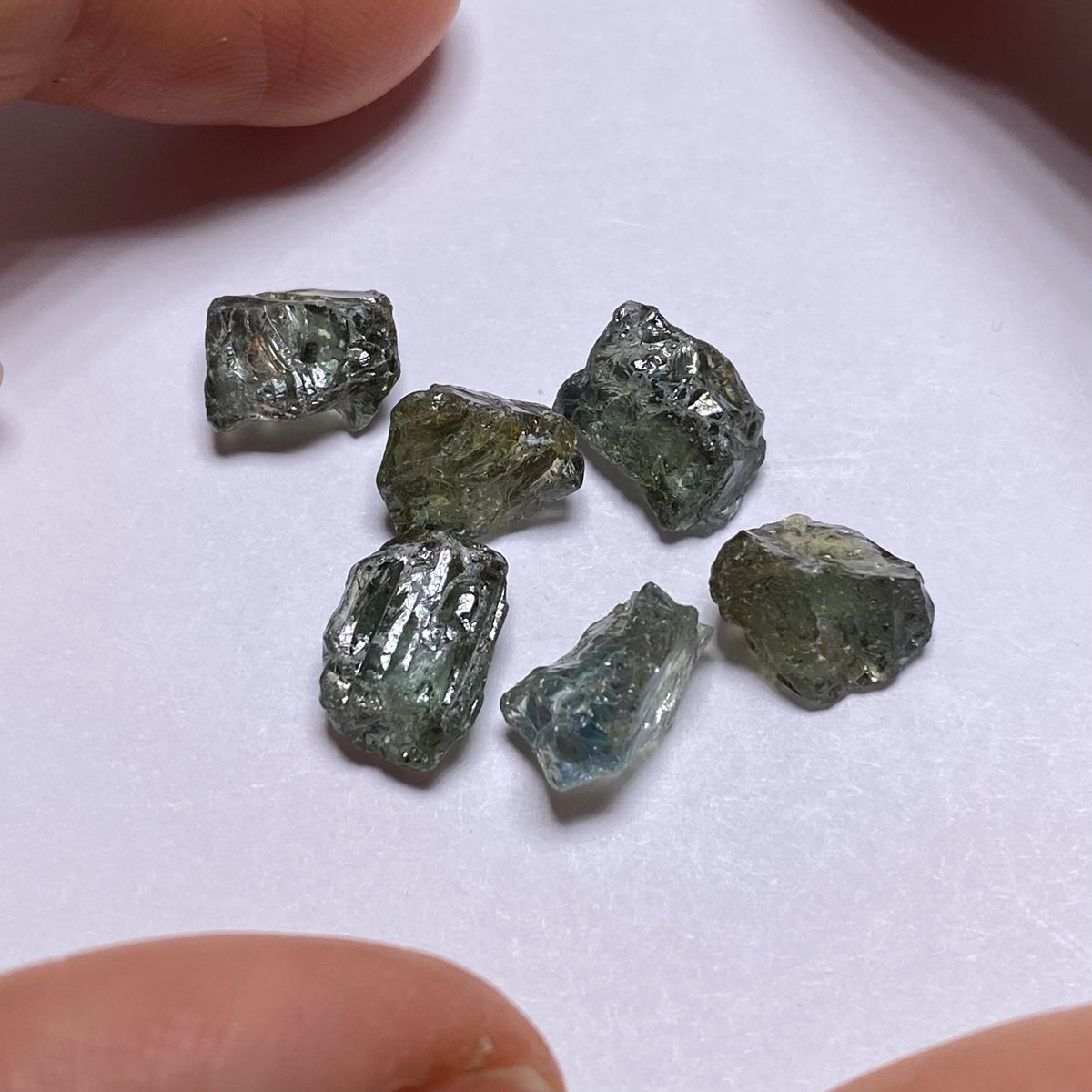 Umba Sapphires Unheated - Tanzania
