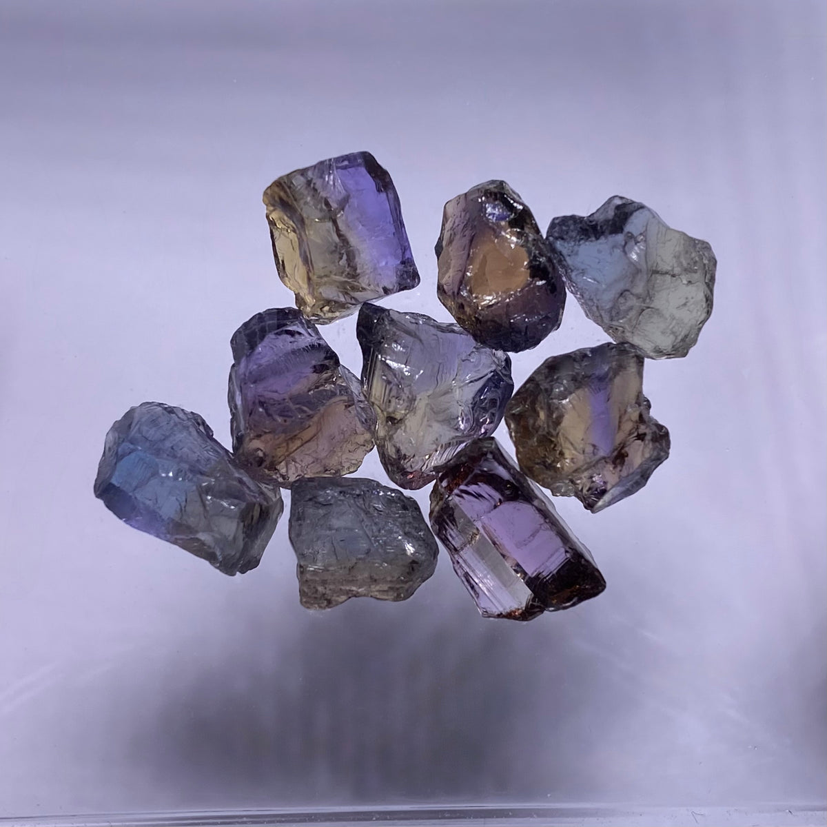 Bi-Color Tanzanite Unheated - Tanzania