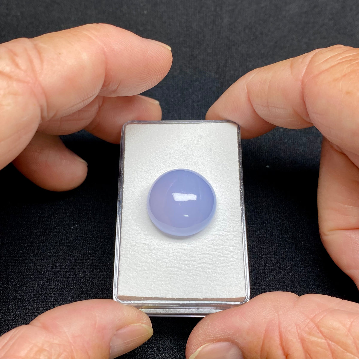 Turkish Blue Chalcedony Cabochon