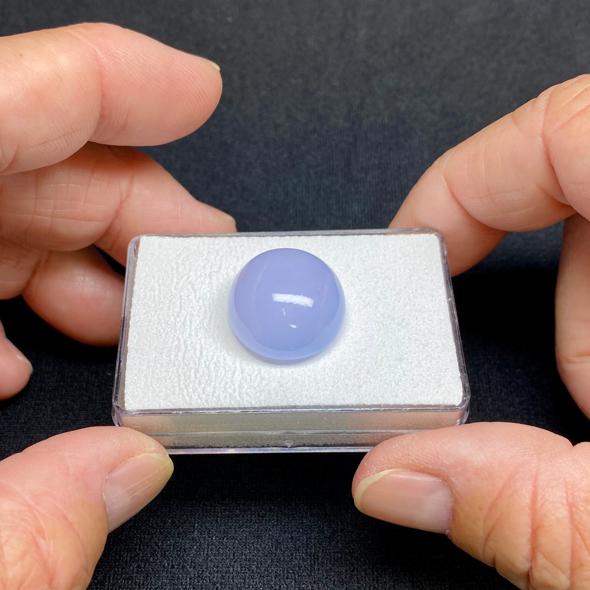 Turkish Blue Chalcedony Cabochon