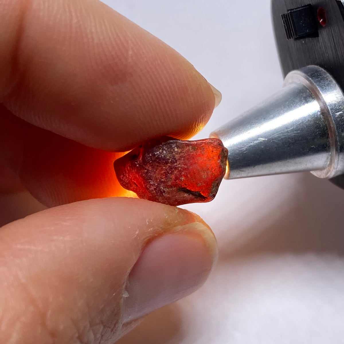Red Zircon - Tanzania