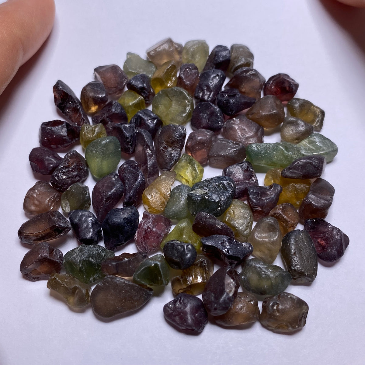 Designer Colored Zircon - Tunduru, Tanzania