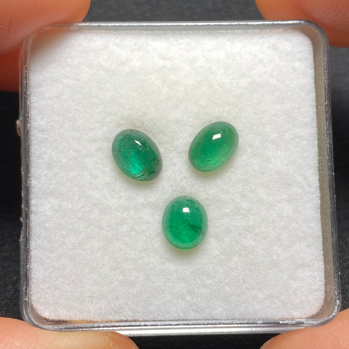 Brazilian  Emerald Cabochon
