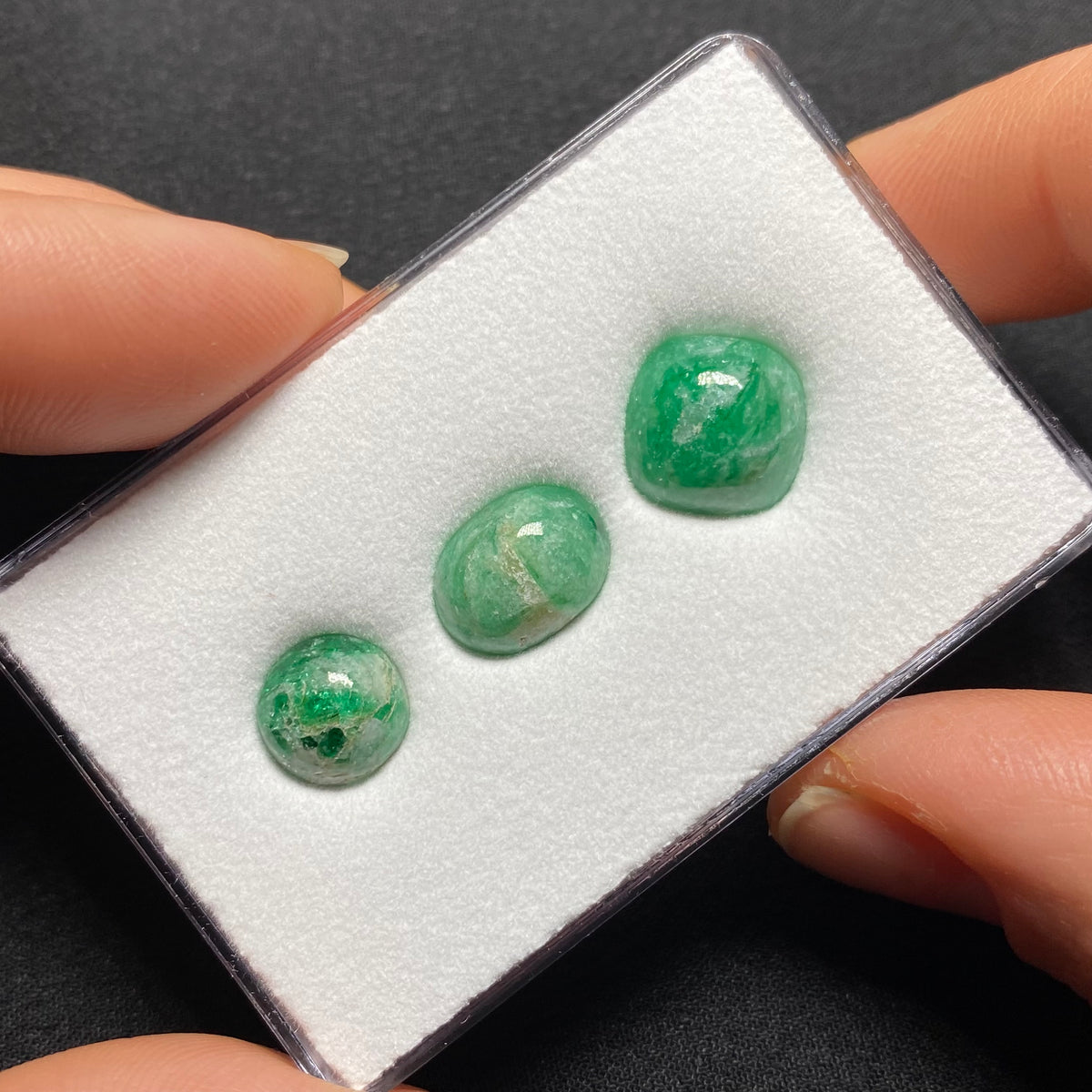 Emerald Cabochon, Zambia