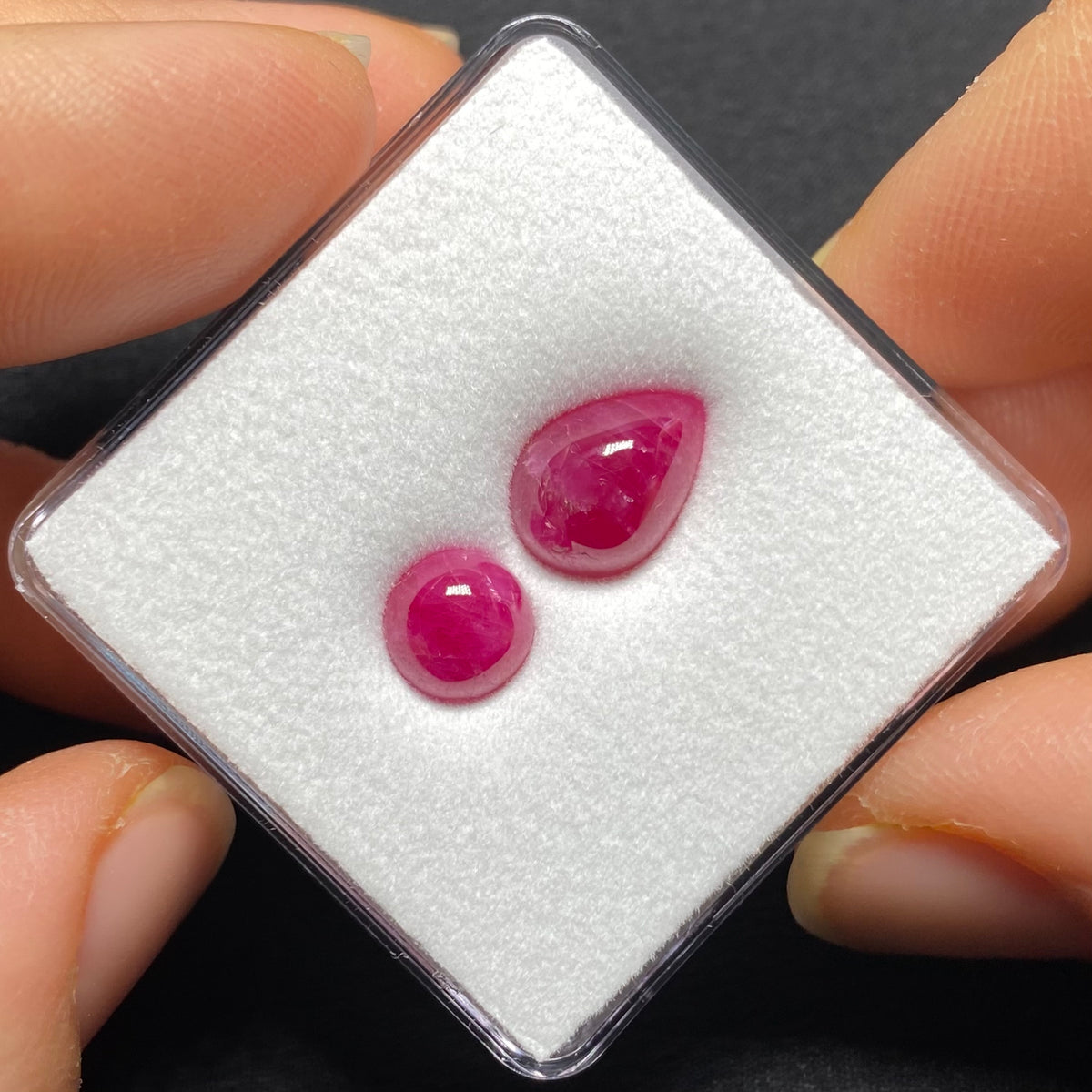 Kenyan Ruby Cabochons