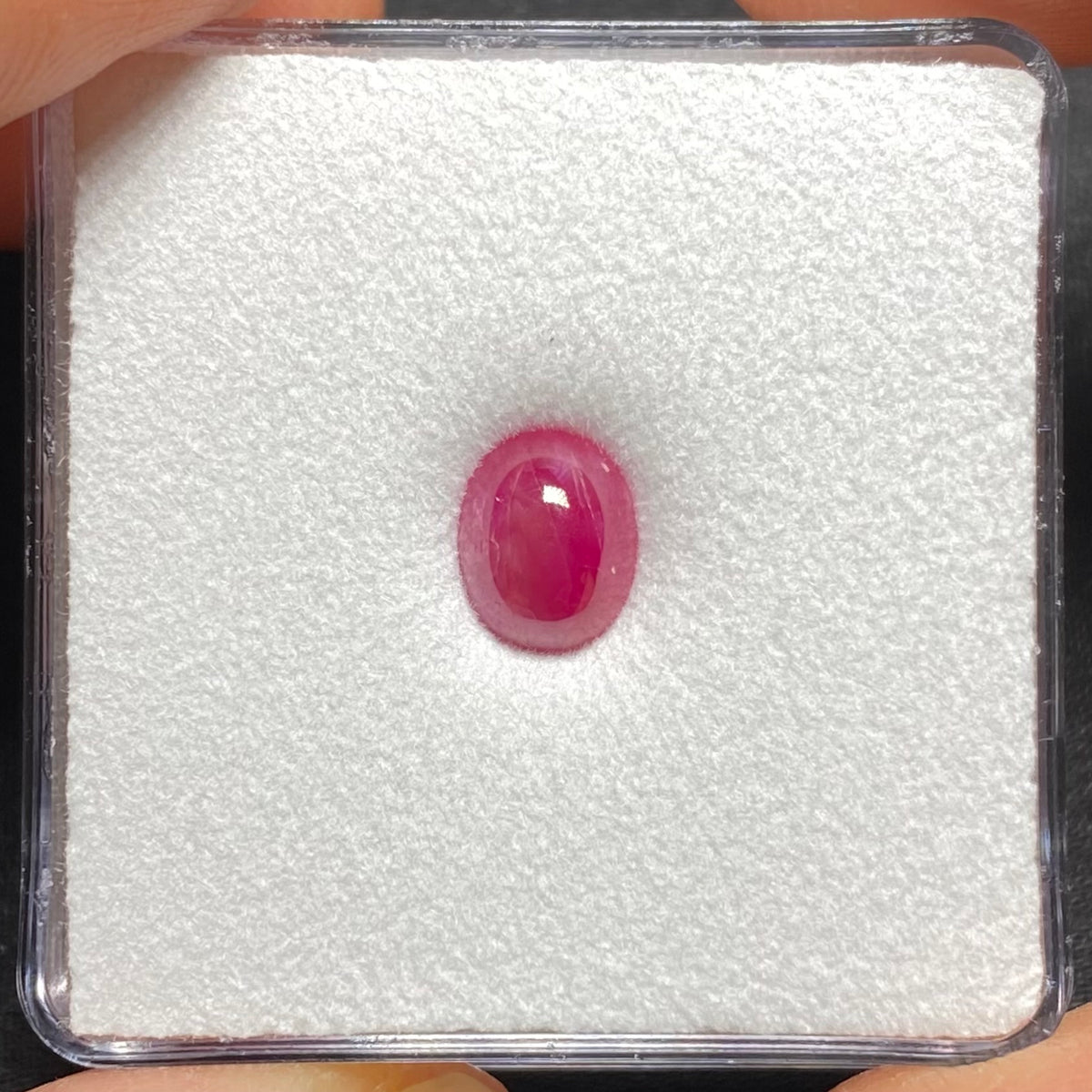Unheated Ruby Cabochon - Kenya