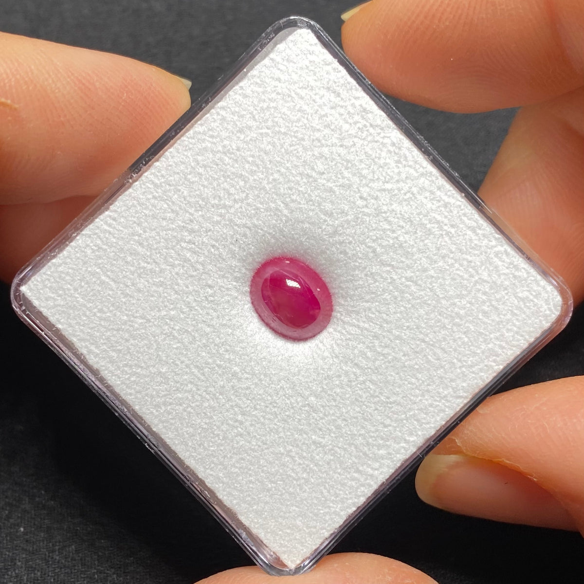 Unheated Ruby Cabochon - Kenya