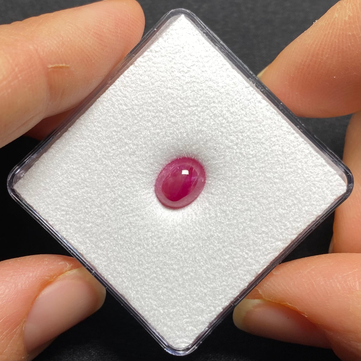 Unheated Ruby Cabochon - Kenya