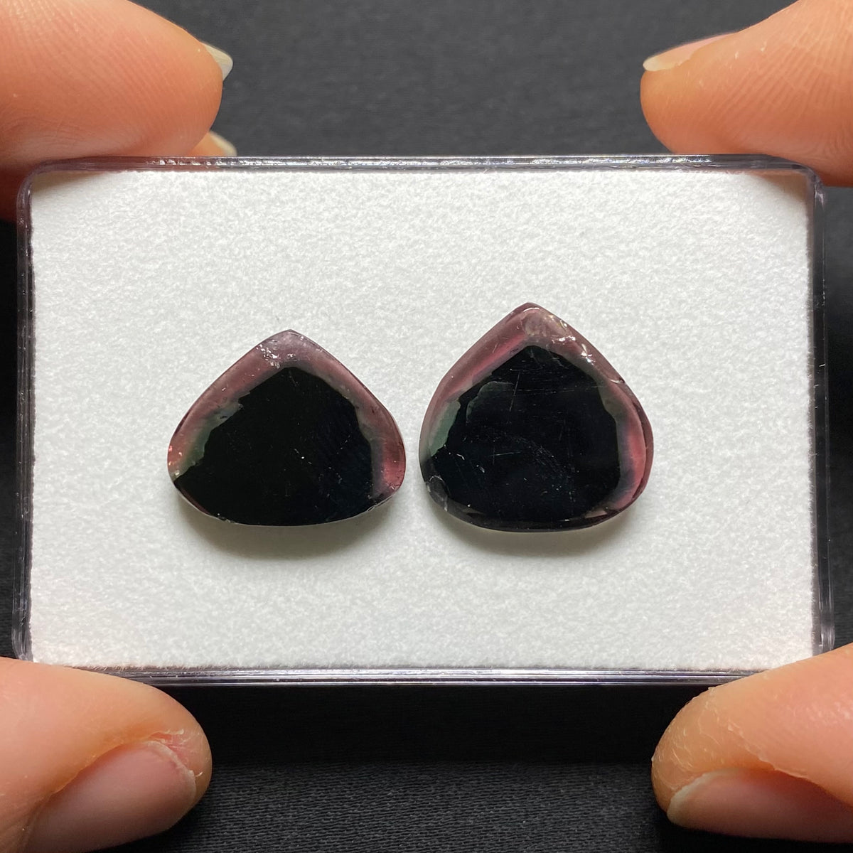 Old-Stock Tourmaline Slices - Brazil