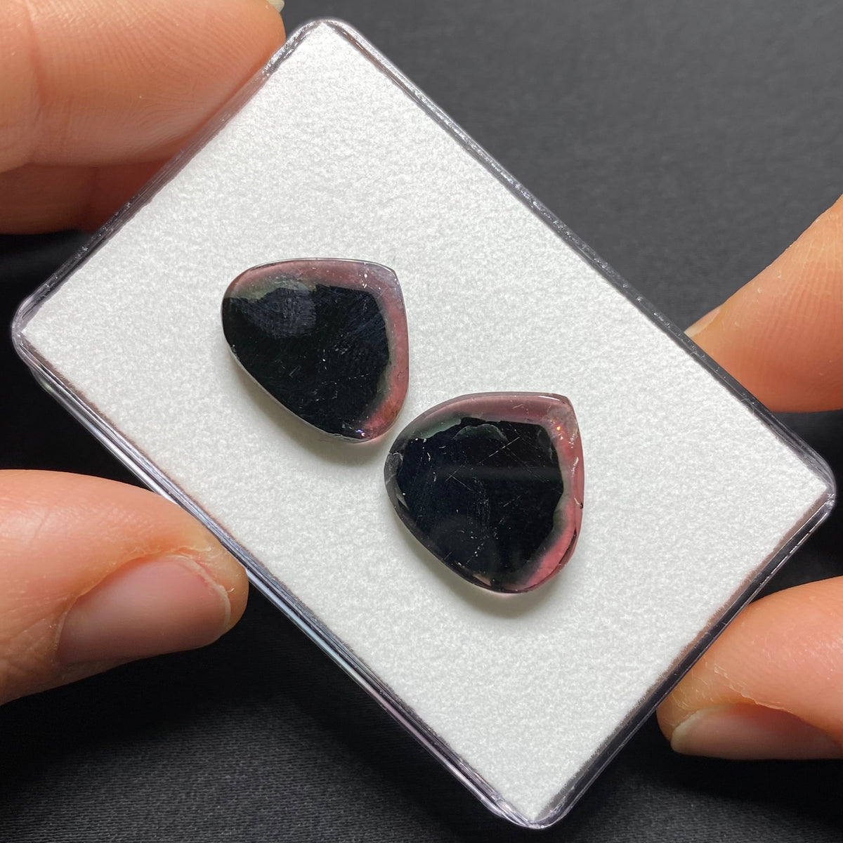 Old-Stock Tourmaline Slices - Brazil