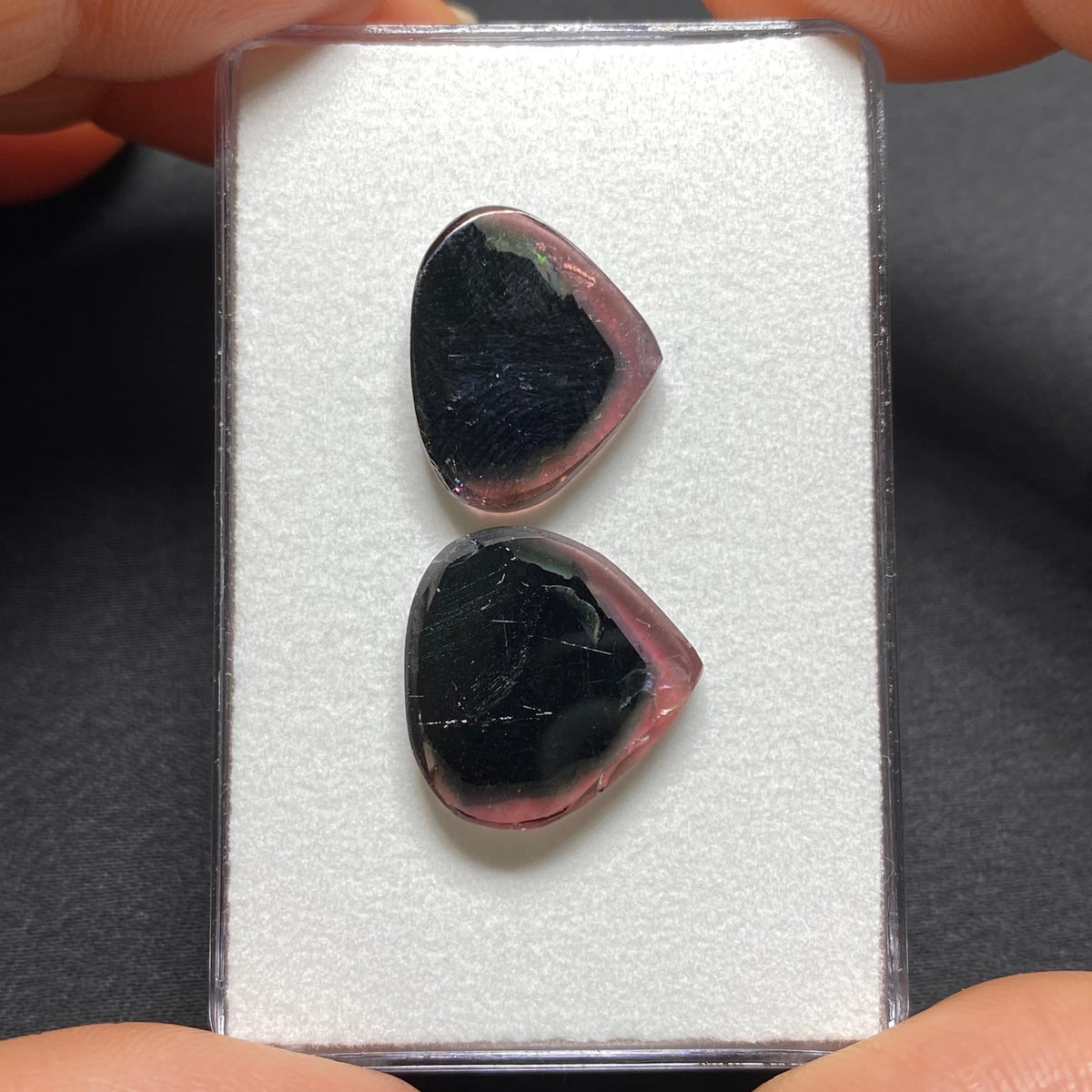 Old-Stock Tourmaline Slices - Brazil