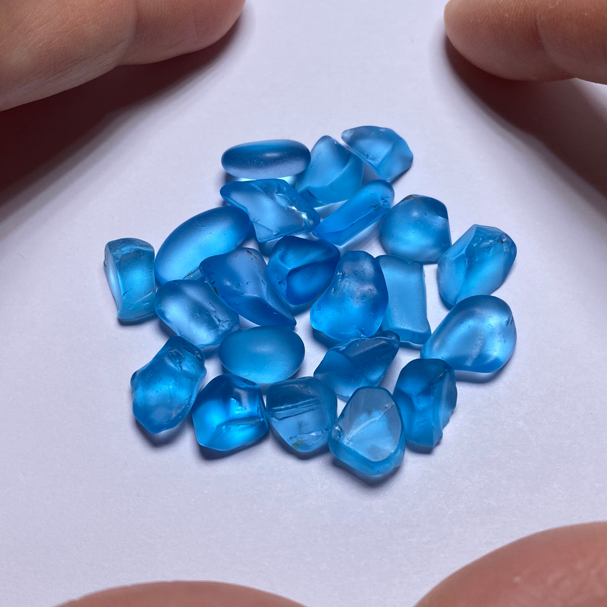Electric Blue Topaz - Brazil