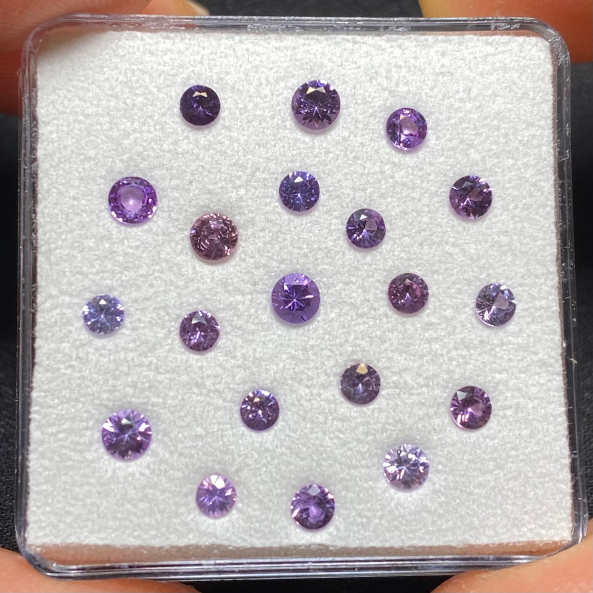 Purple Sapphires -  Madagascar