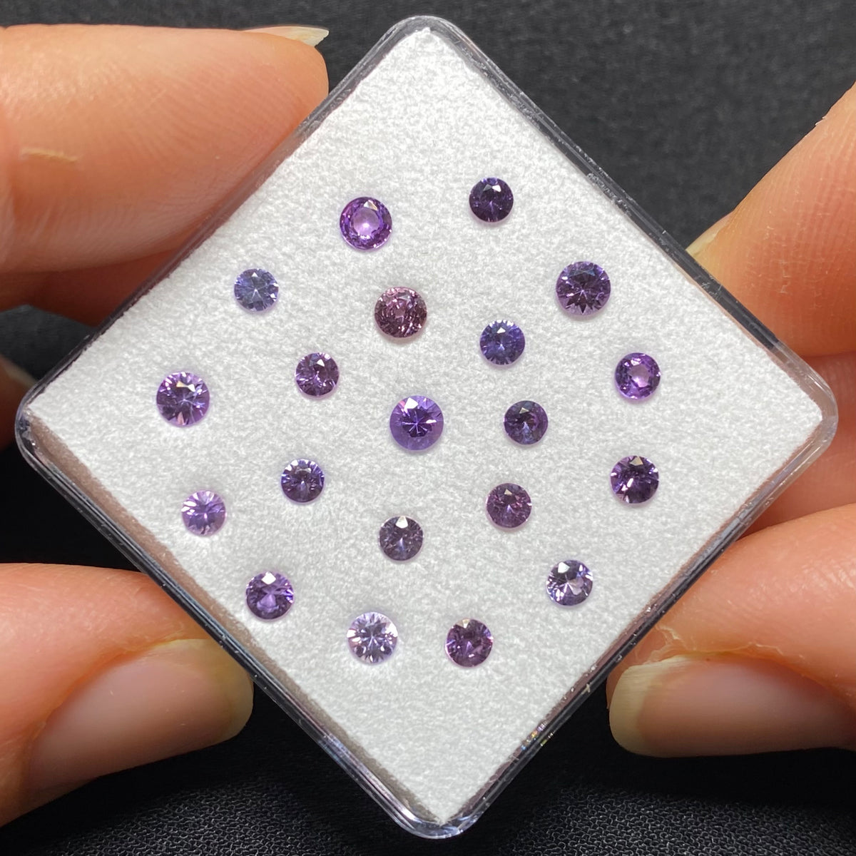 Purple Sapphires -  Madagascar