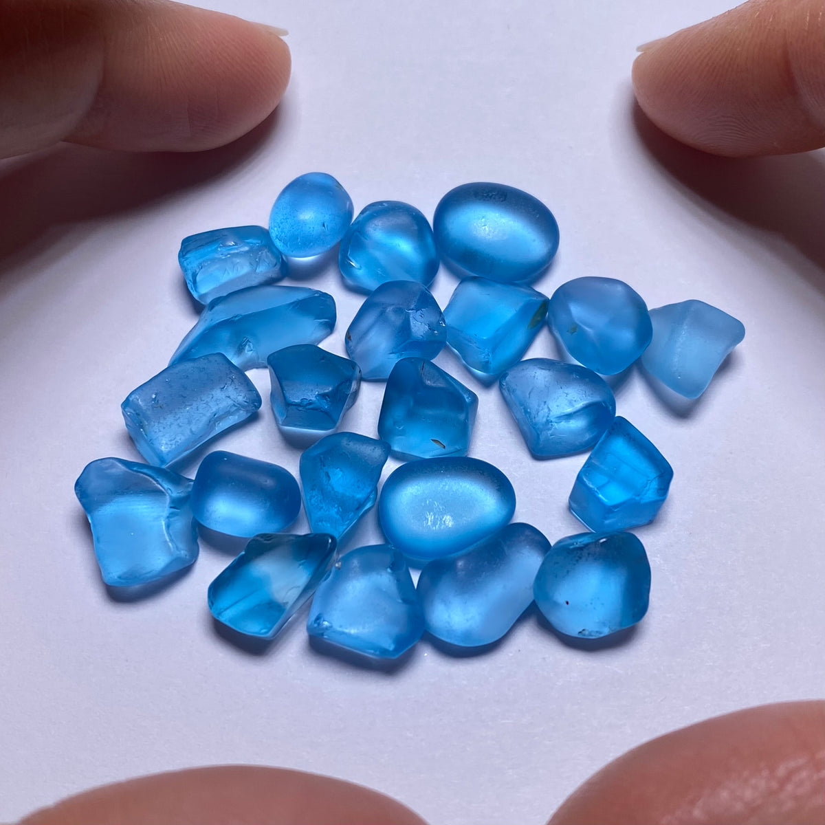 Electric Blue Topaz - Brazil