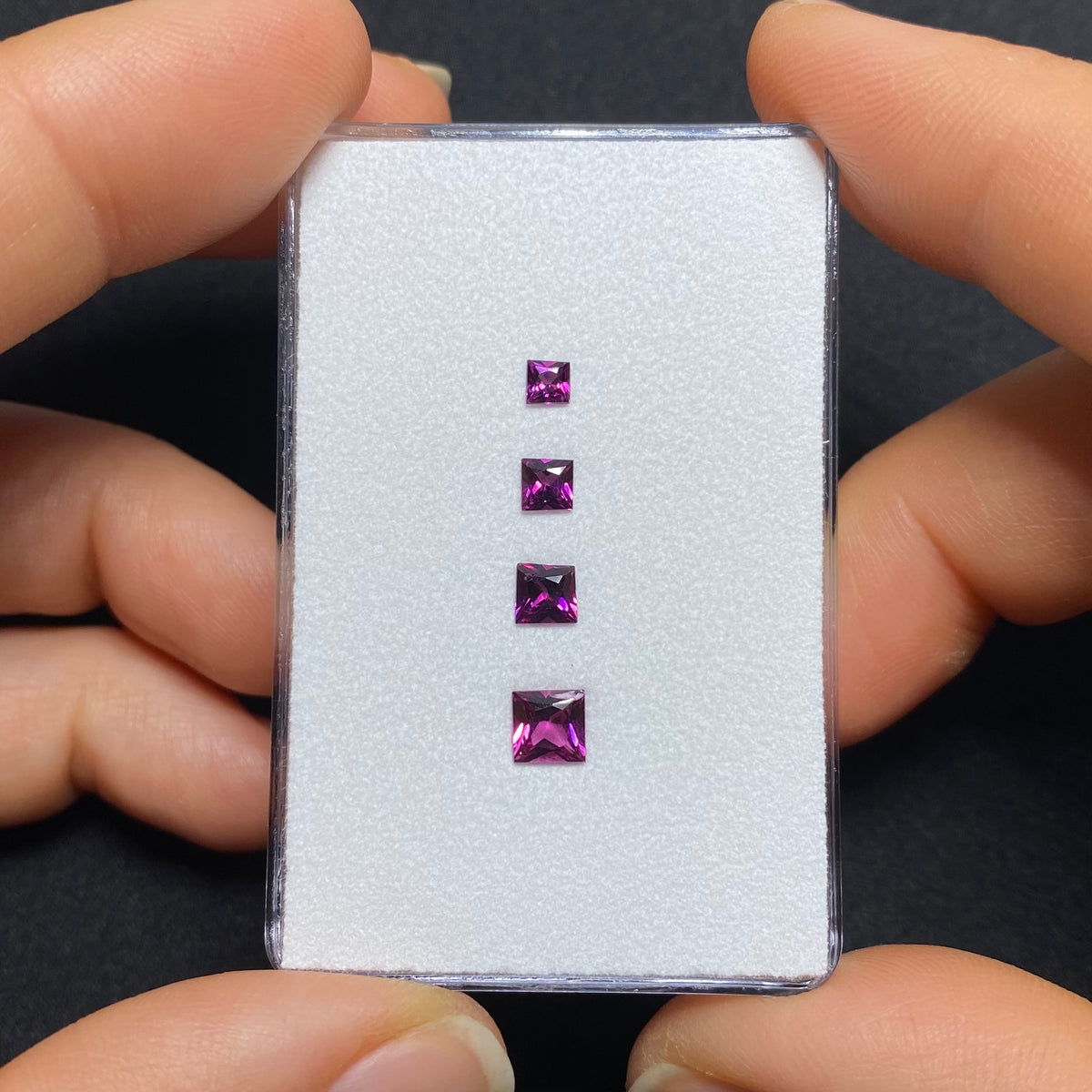 Purple Garnets - Mozambique