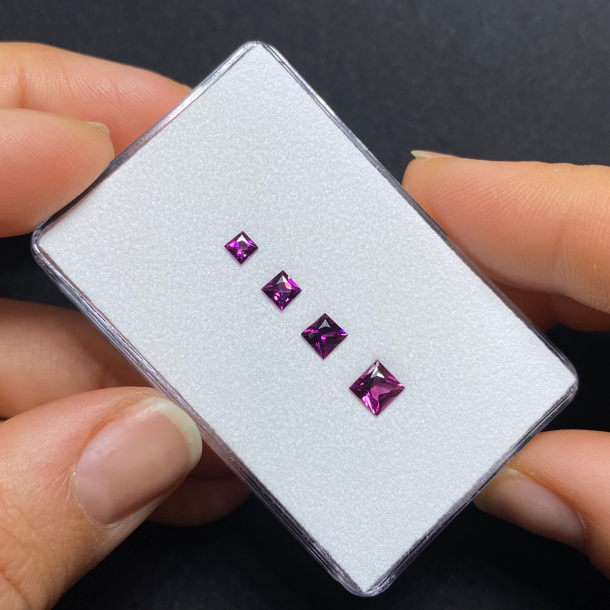 Purple Garnets - Mozambique