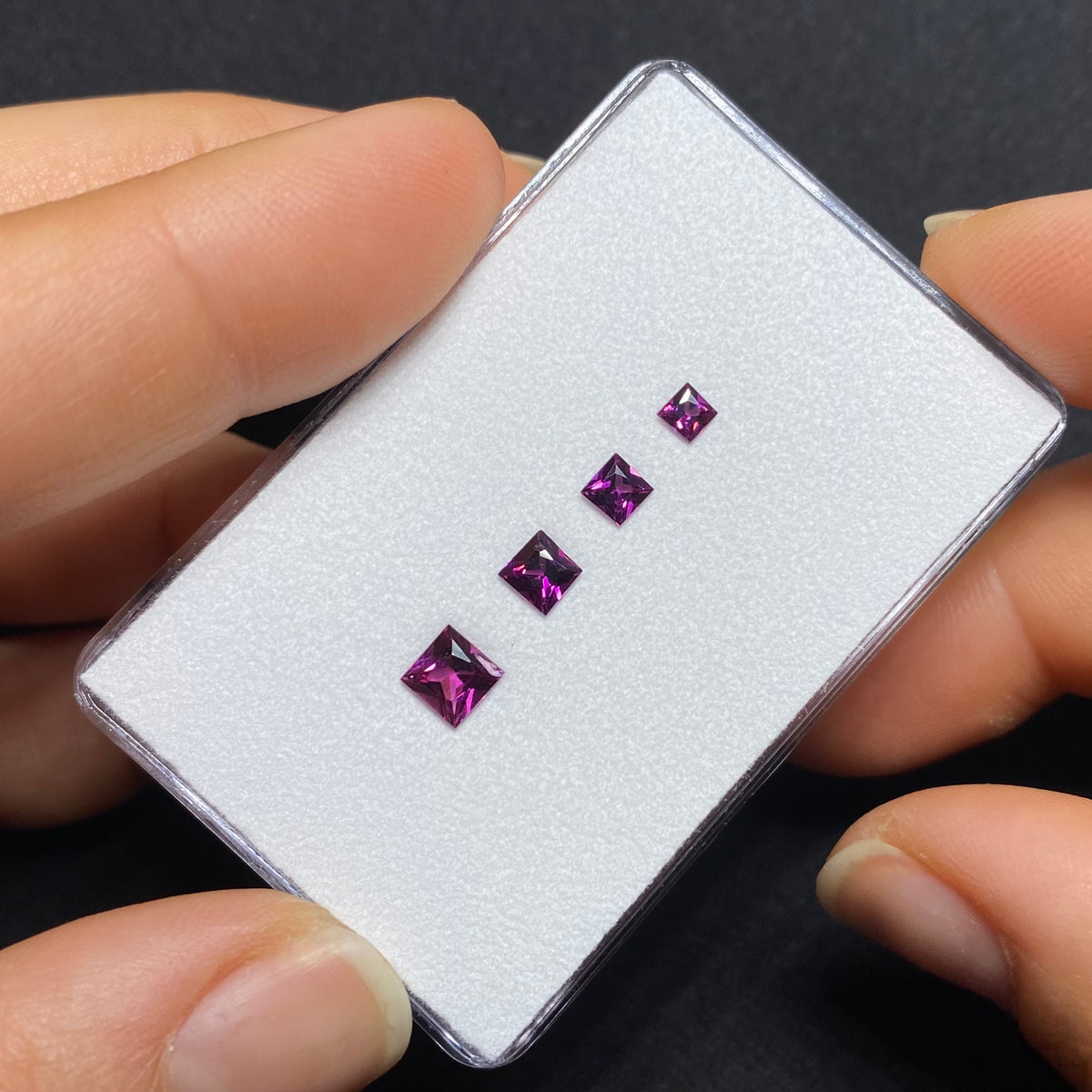 Purple Garnets - Mozambique