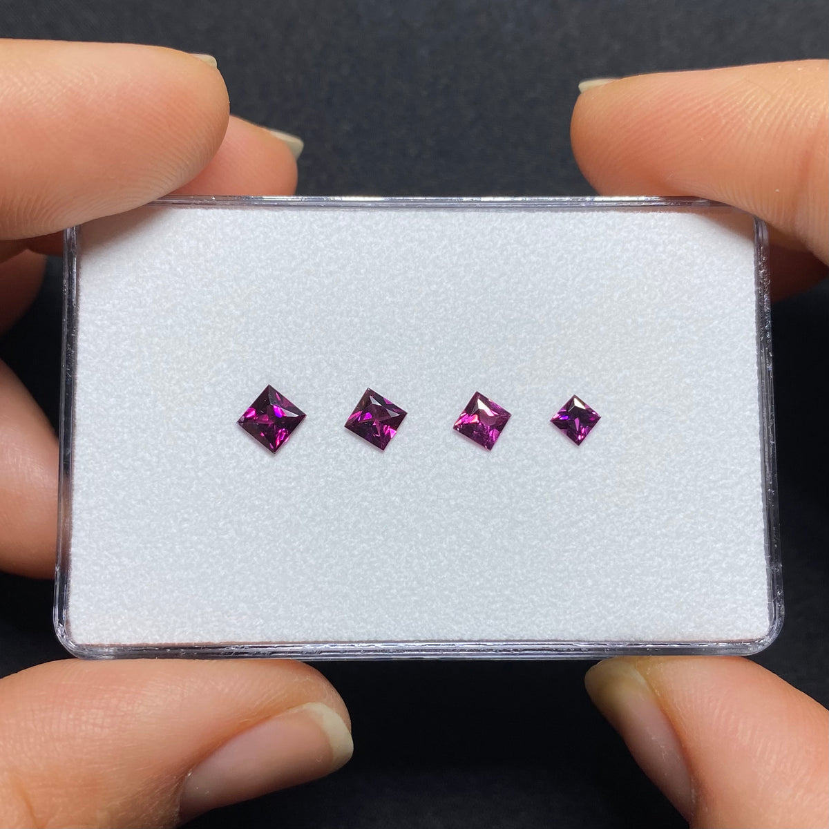 Purple Garnets - Mozambique