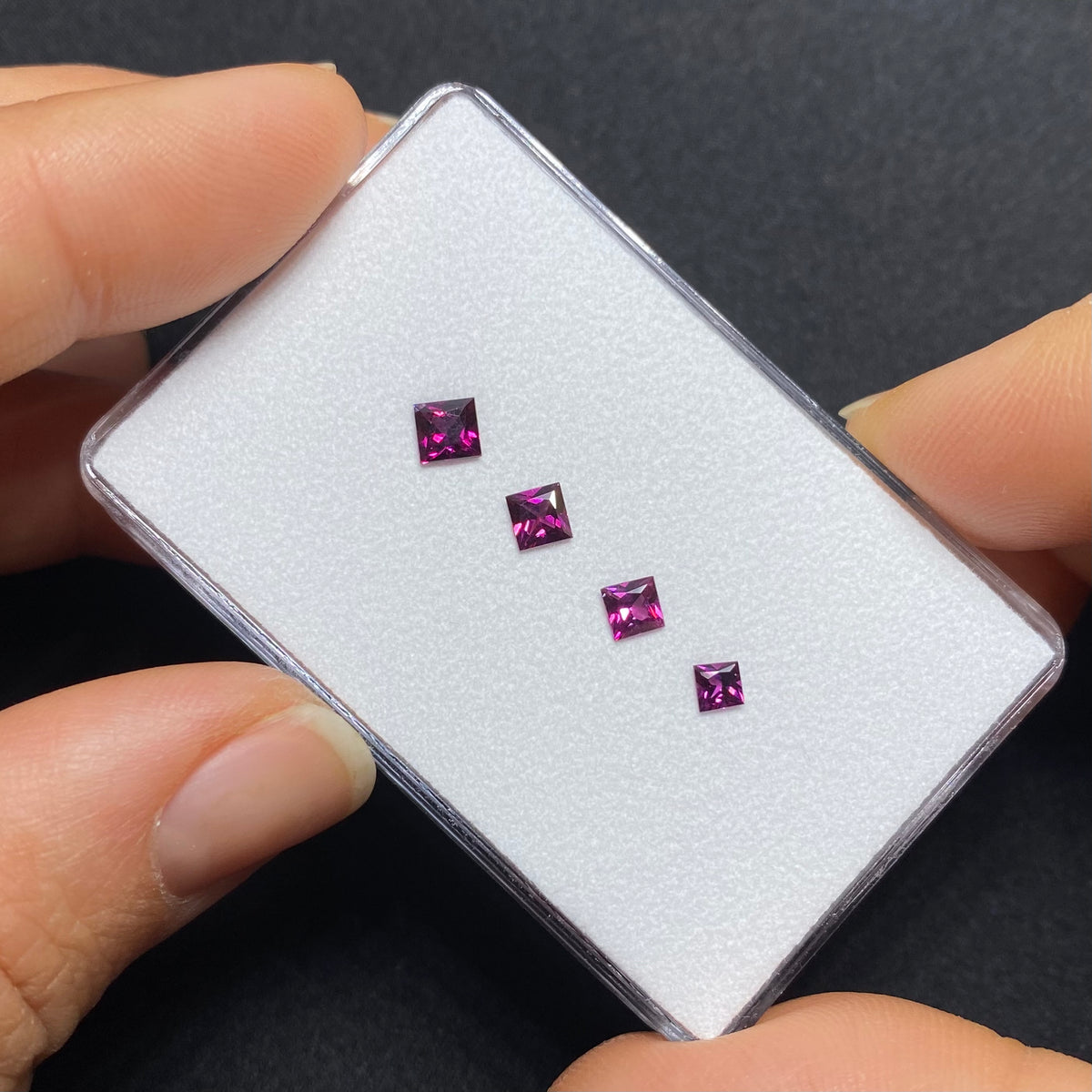 Purple Garnets - Mozambique