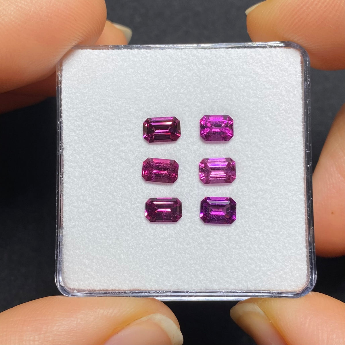Purple Garnets - Mozambique