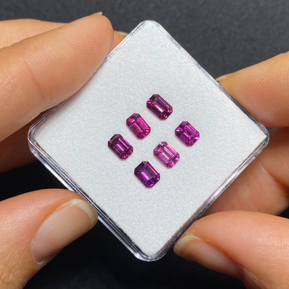 Purple Garnets - Mozambique